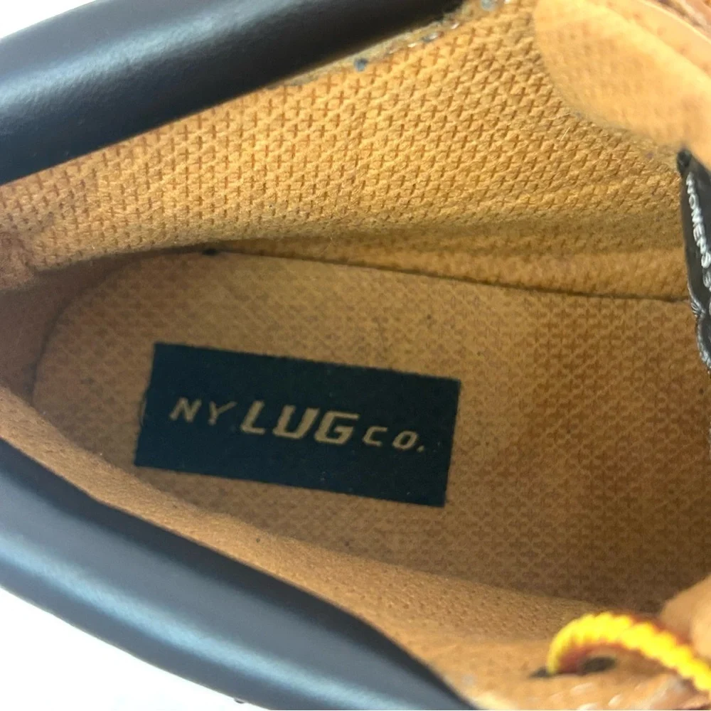 Lugz Women’s Vintage 90s WHUDK 747 Tan/Orange Lace Up Dress Work Boot Size 8